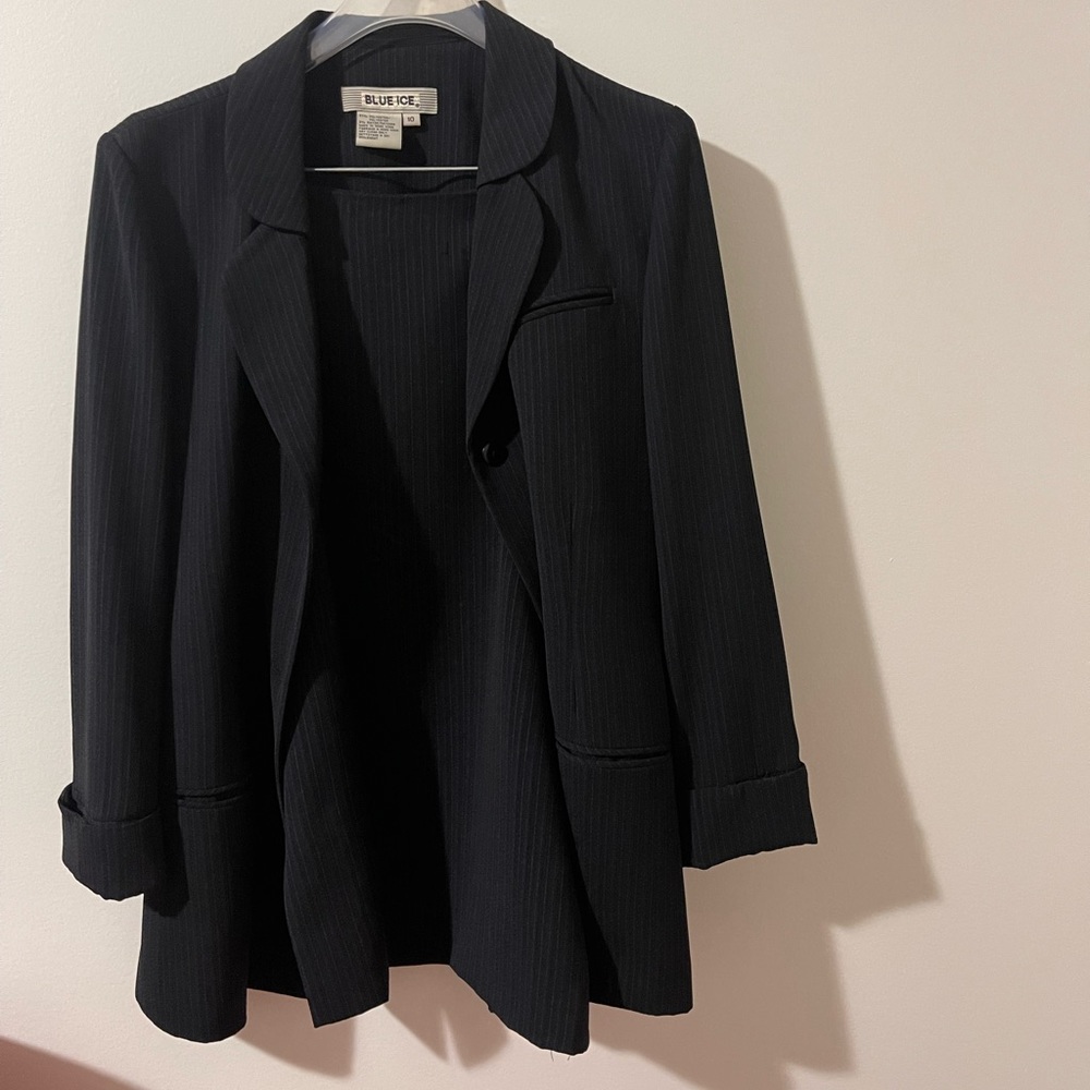 Blue Ice ladies Skirt Suit